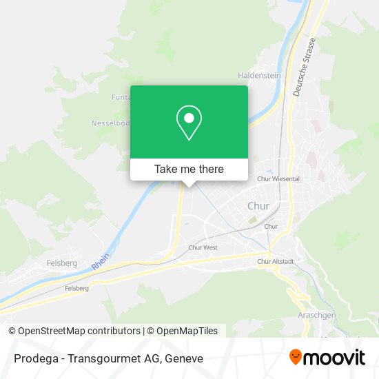 Prodega - Transgourmet AG map