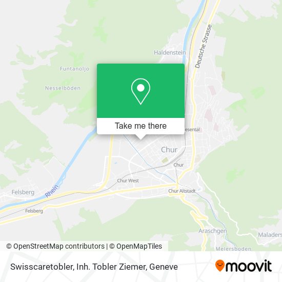 Swisscaretobler, Inh. Tobler Ziemer map