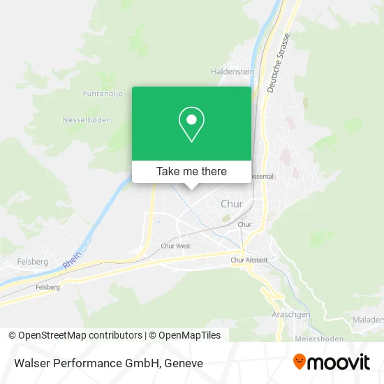 Walser Performance GmbH map