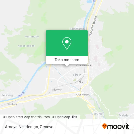 Amaya Naildesign map