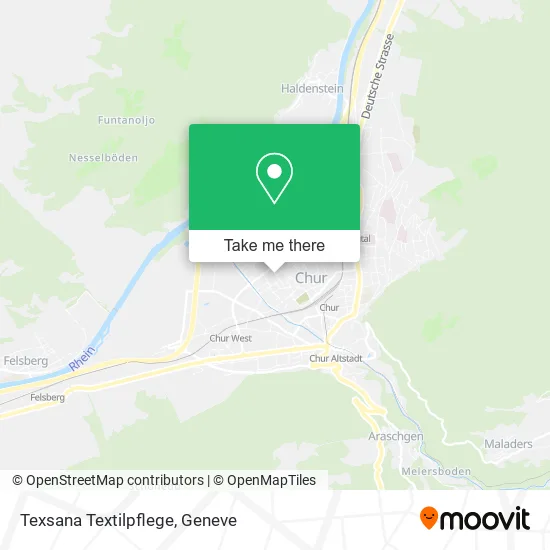 Texsana Textilpflege map