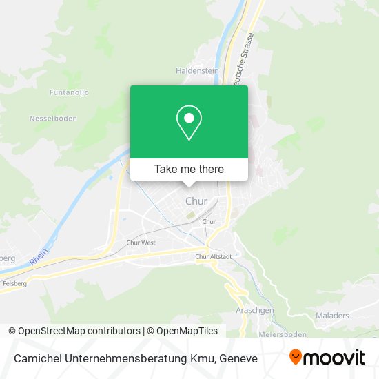 Camichel Unternehmensberatung Kmu map