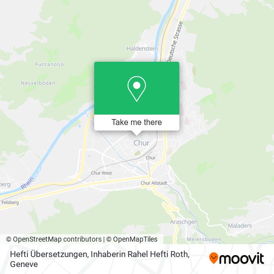 Hefti Übersetzungen, Inhaberin Rahel Hefti Roth map