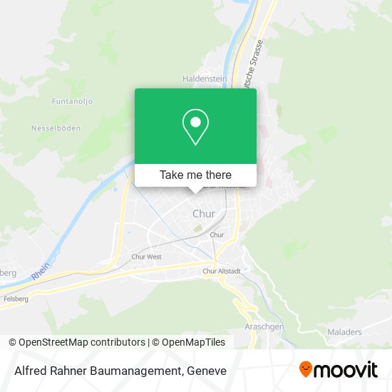 Alfred Rahner Baumanagement map