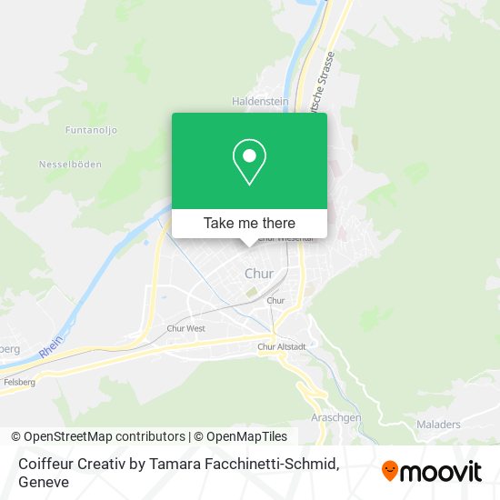 Coiffeur Creativ by Tamara Facchinetti-Schmid map