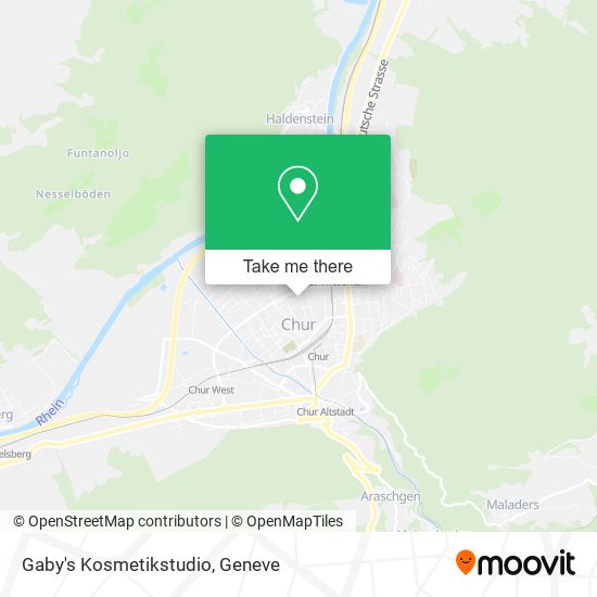 Gaby's Kosmetikstudio map