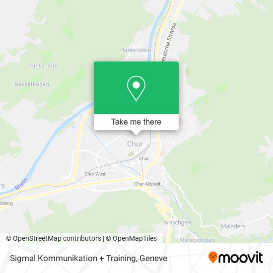 Sigmal Kommunikation + Training map