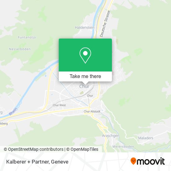 Kalberer + Partner map