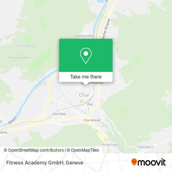 Fitness Academy GmbH map