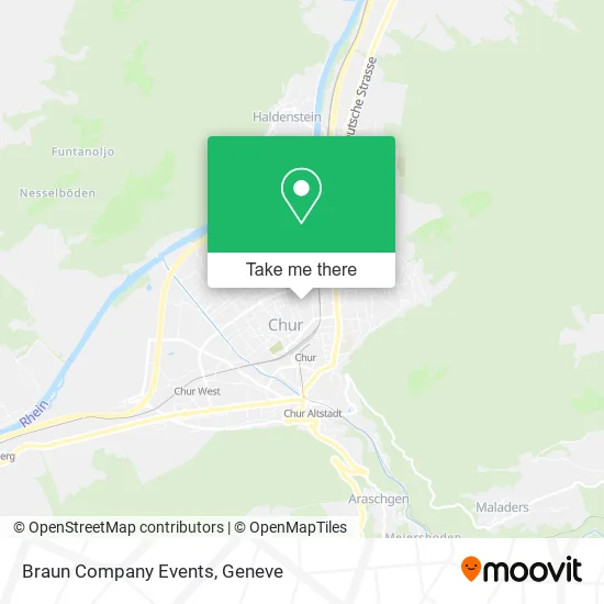 Braun Company Events map