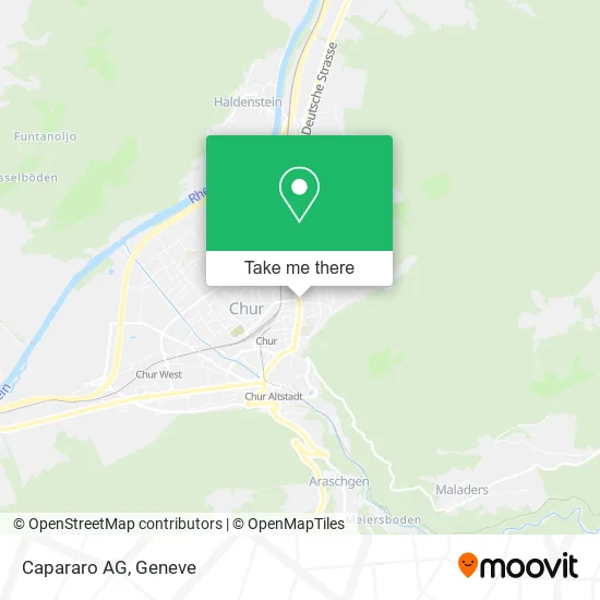 Capararo AG map