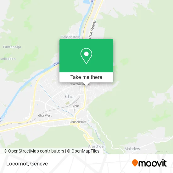 Locomot map