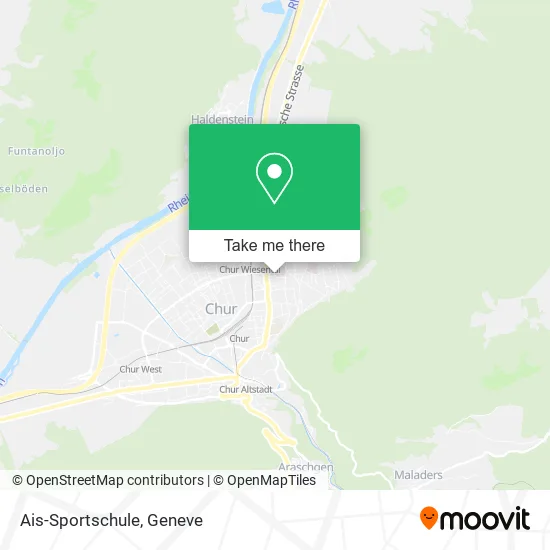Ais-Sportschule map