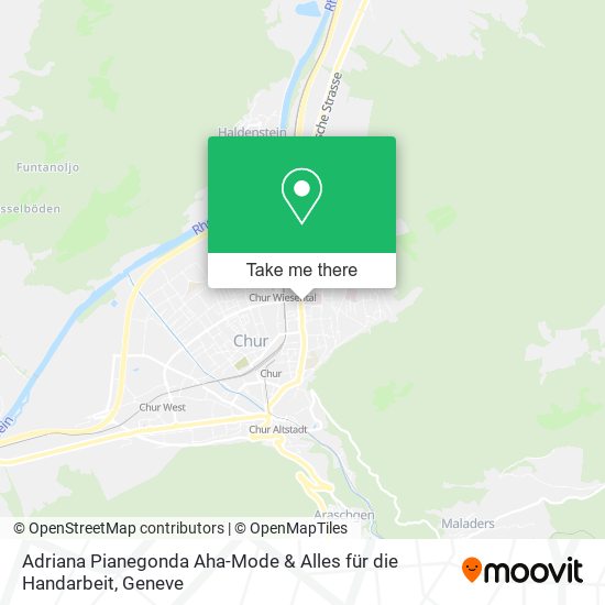 Adriana Pianegonda Aha-Mode & Alles für die Handarbeit map