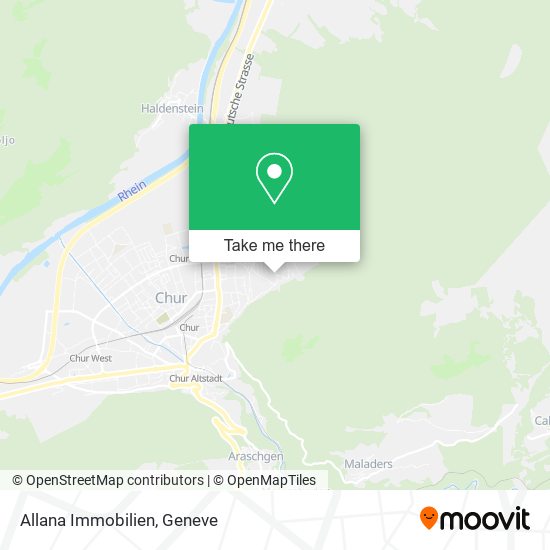 Allana Immobilien map