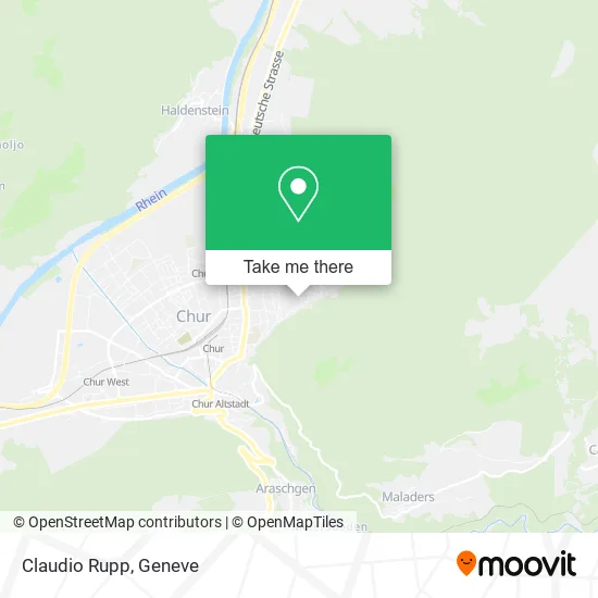 Claudio Rupp map