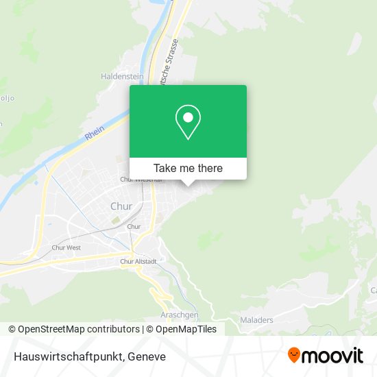 Hauswirtschaftpunkt map