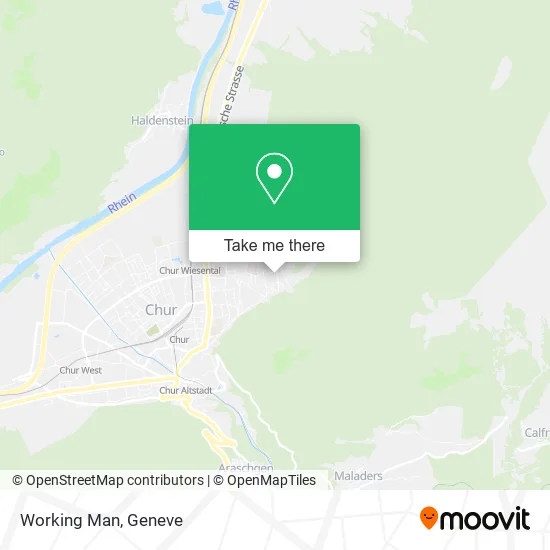 Working Man map