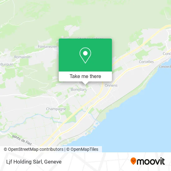 Ljf Holding Sàrl map