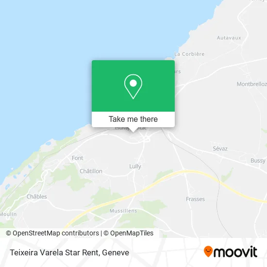 Teixeira Varela Star Rent map