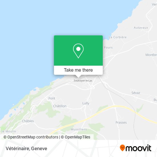 Vétérinaire map