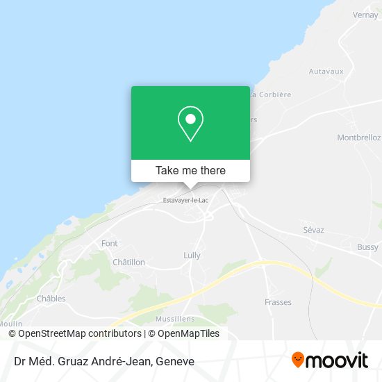 Dr Méd. Gruaz André-Jean map