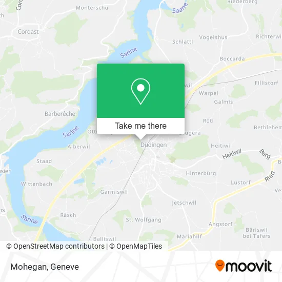 Mohegan map