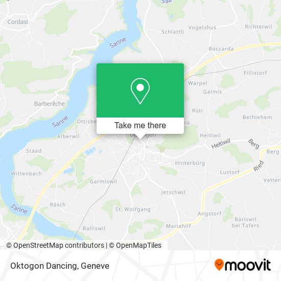 Oktogon Dancing map