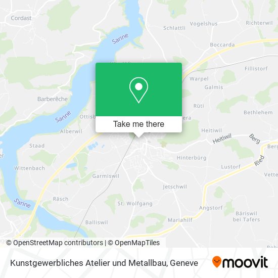 Kunstgewerbliches Atelier und Metallbau map