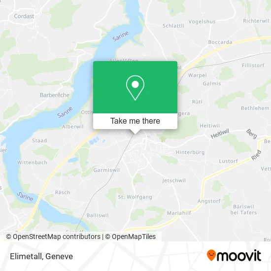 Elimetall map