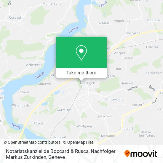 Notariatskanzlei de Boccard & Rusca, Nachfolger Markus Zurkinden map