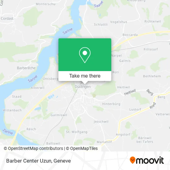 Barber Center Uzun map