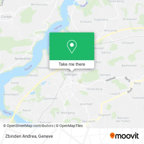 Zbinden Andrea map