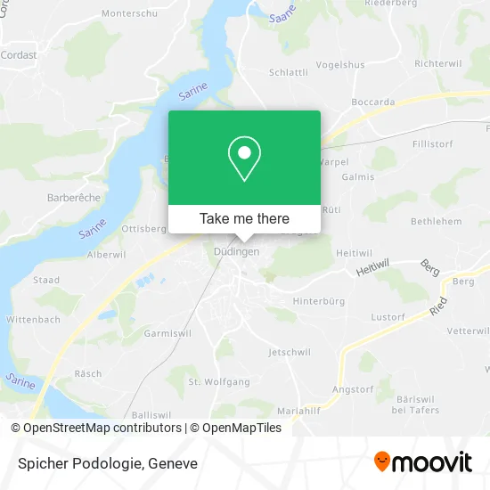 Spicher Podologie map