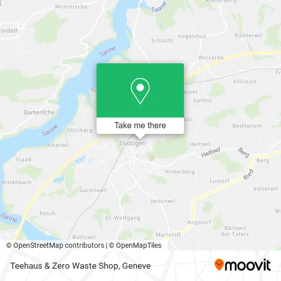 Teehaus & Zero Waste Shop map