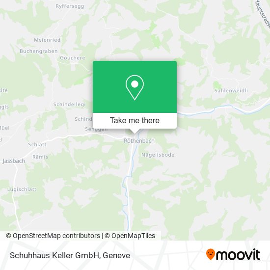 Schuhhaus Keller GmbH map