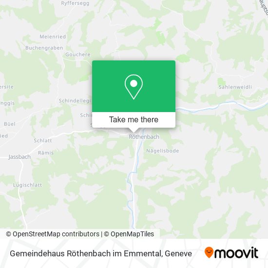 Gemeindehaus Röthenbach im Emmental map