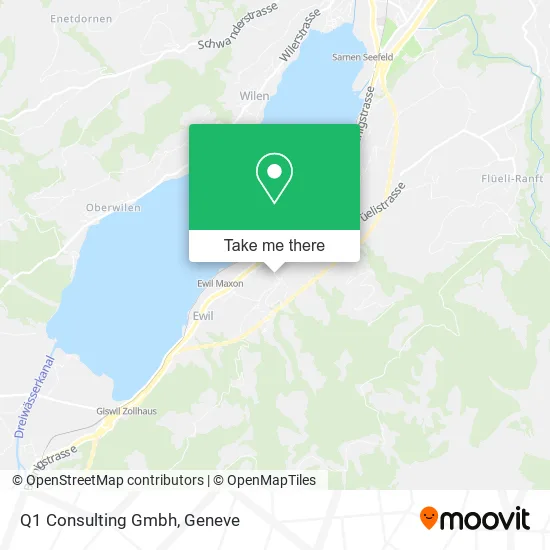 Q1 Consulting Gmbh map
