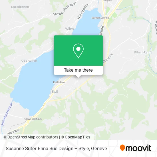 Susanne Suter Enna Sue Design + Style map