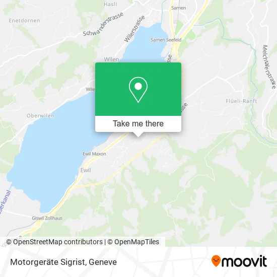 Motorgeräte Sigrist map