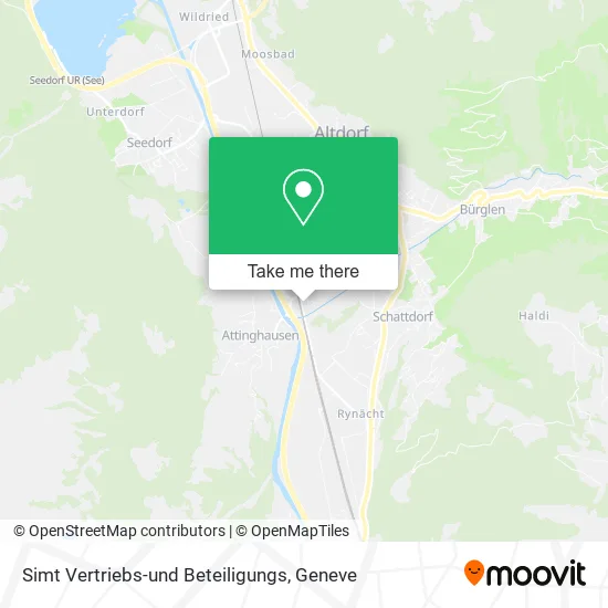 Simt Vertriebs-und Beteiligungs map