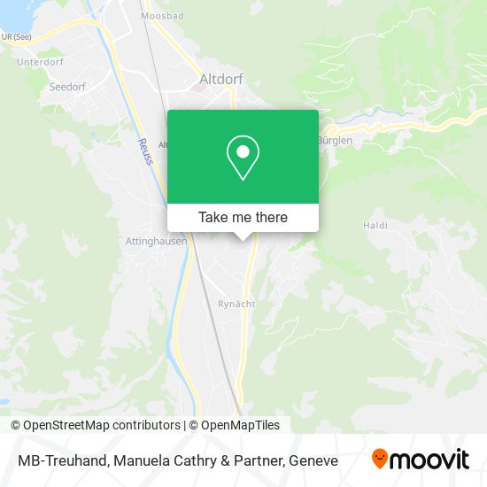 MB-Treuhand, Manuela Cathry & Partner map