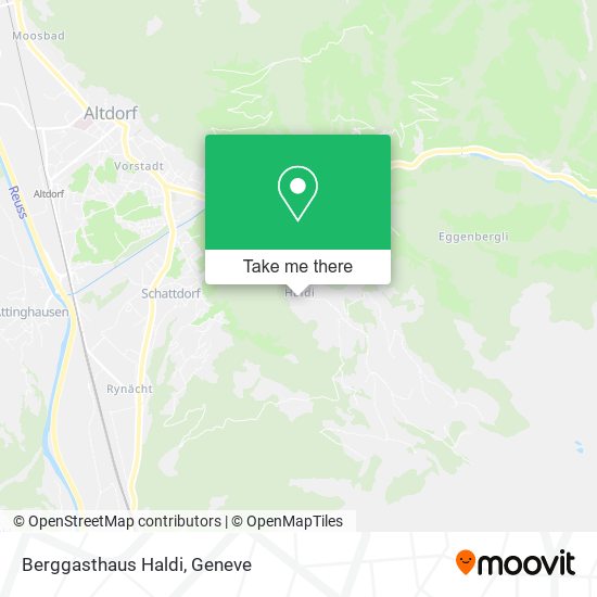 Berggasthaus Haldi map