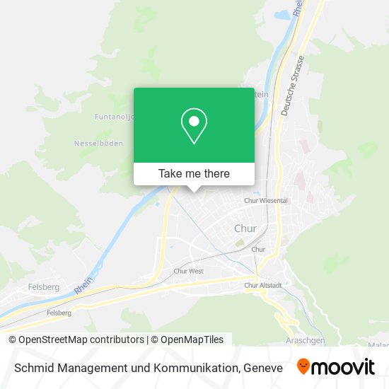 Schmid Management und Kommunikation map