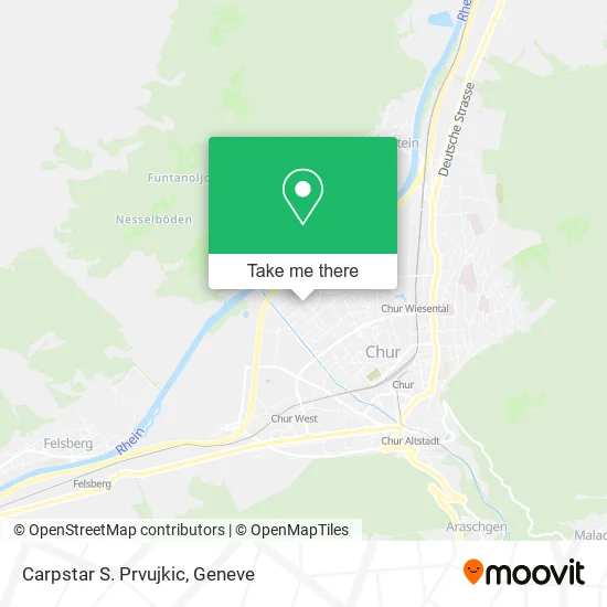 Carpstar S. Prvujkic map