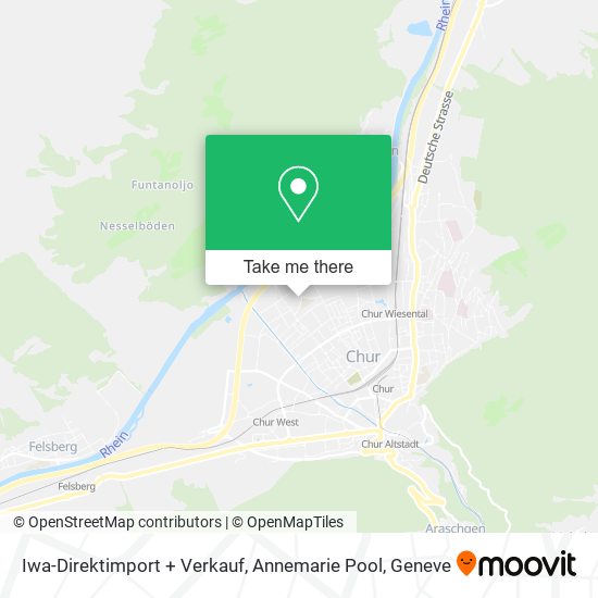 Iwa-Direktimport + Verkauf, Annemarie Pool map