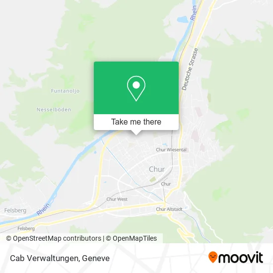 Cab Verwaltungen map