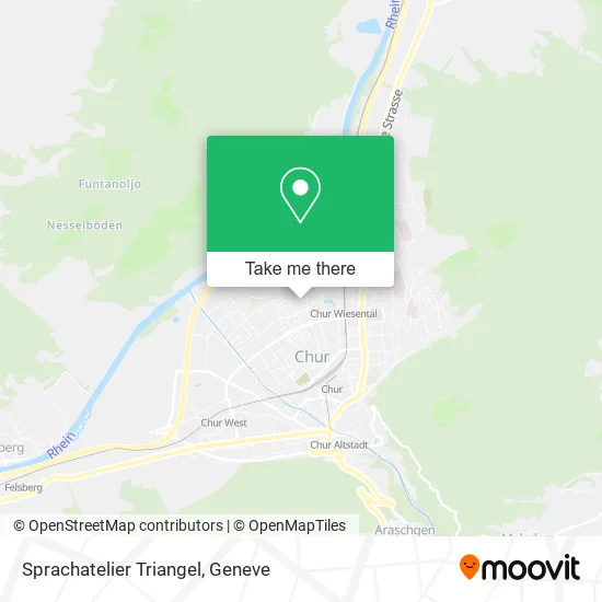 Sprachatelier Triangel map