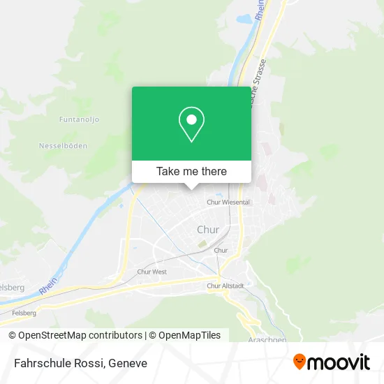 Fahrschule Rossi map