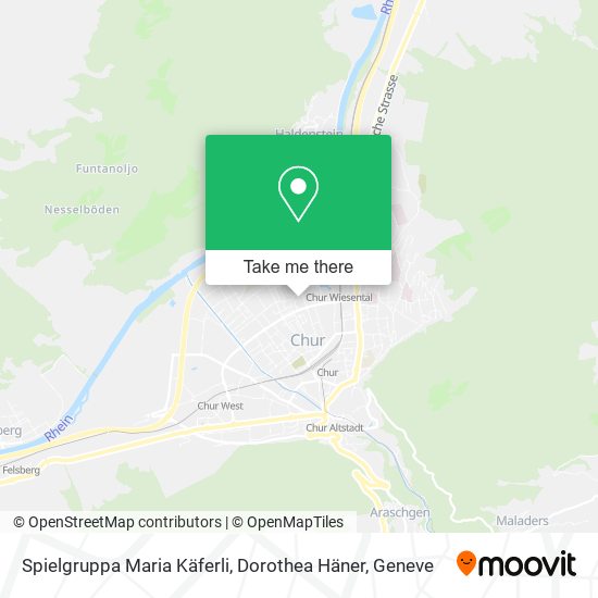 Spielgruppa Maria Käferli, Dorothea Häner map